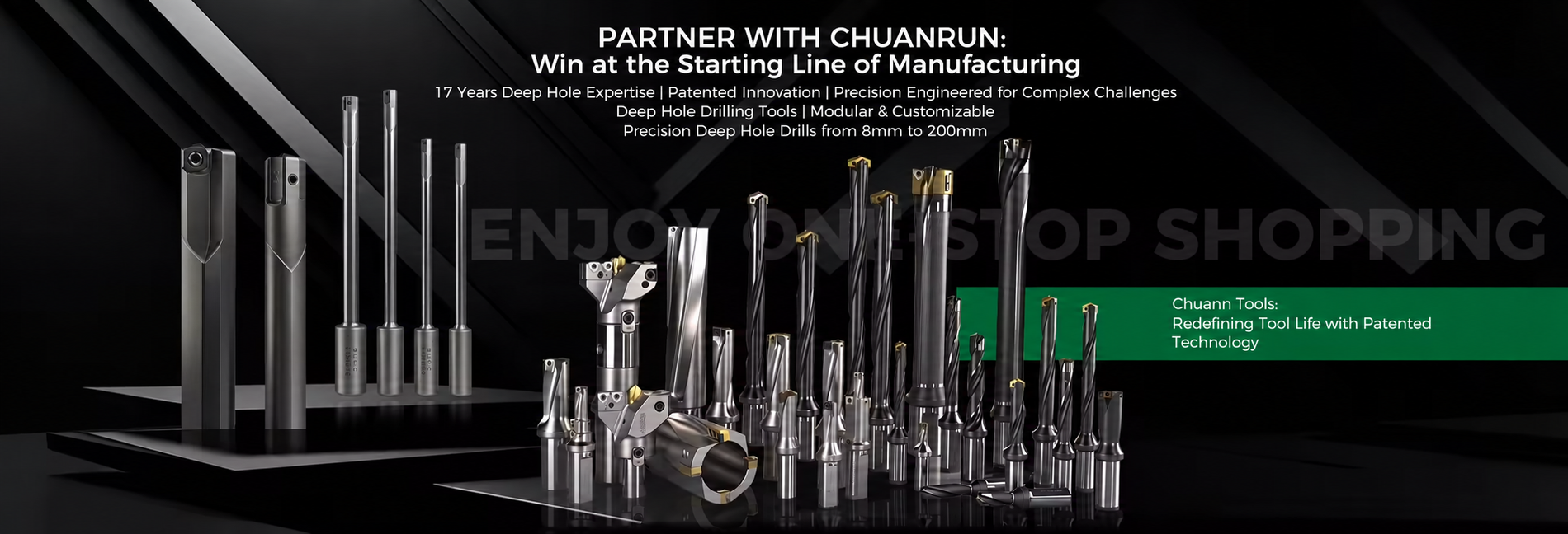Machining tools hero slide 1