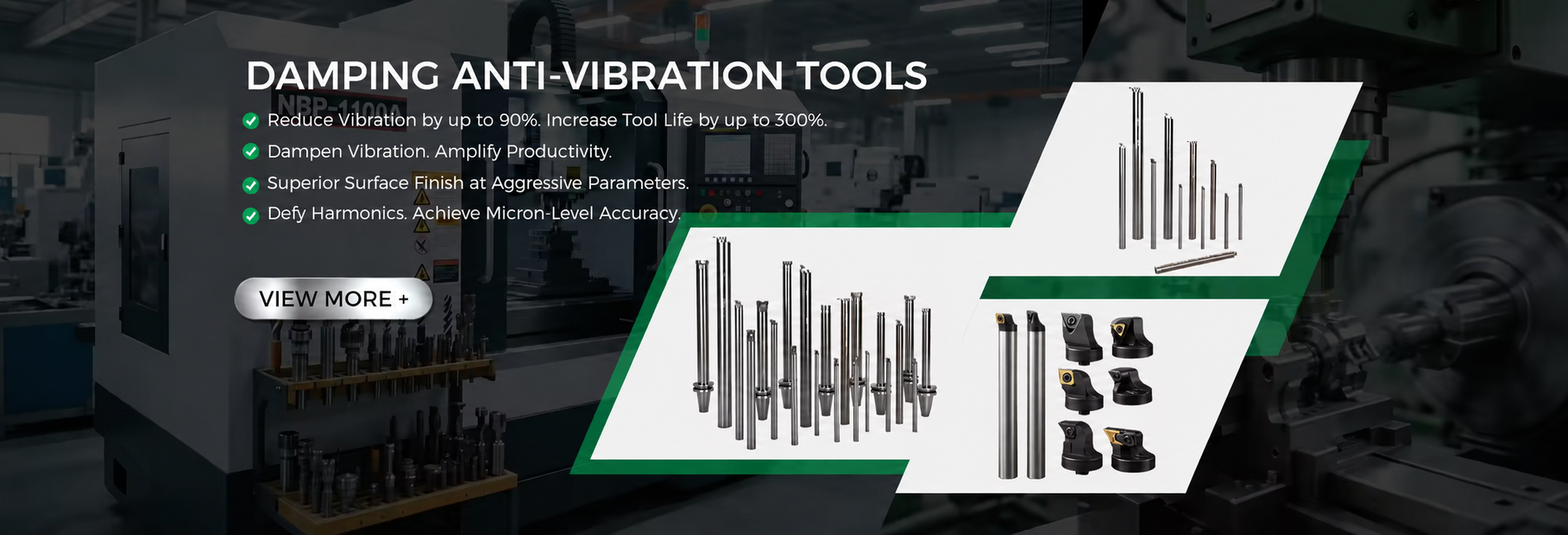 Machining tools hero slide 2